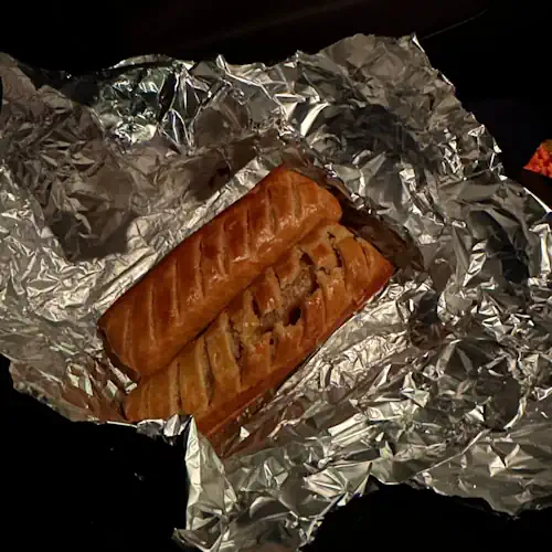 Dog Transport UK sausage rolls fuel the dog taxi journey