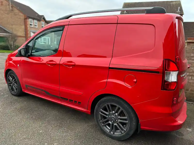 Dog Transport UK - dog transport van side view 2